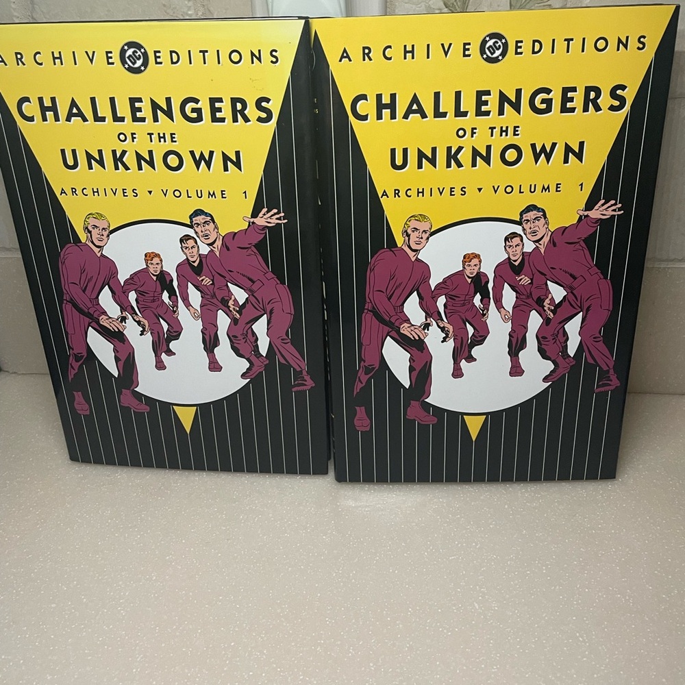 DC Archive Editions Challengers of the Unknown Vol 1 & 2 Hbk & Dj